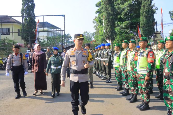 
					Polres Garut Laksanakan Gelar Pasukan Operasi Mantap Praja Lodaya 2024