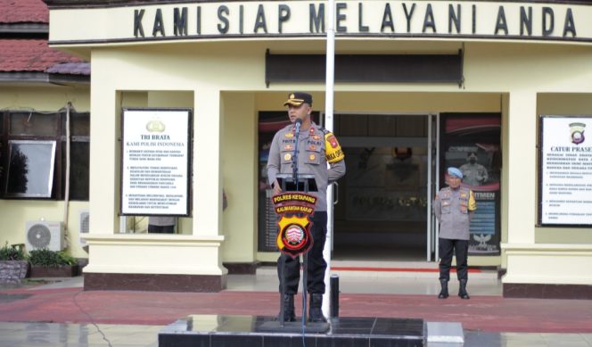 
					Pimpin Apel Pagi, Wakapolres Ketapang Tekankan Netralitas kepada Anggota Polres