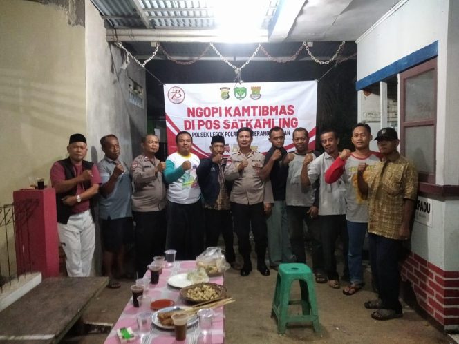 
					Perkuat Sinergi, Polsek Legok Gelar Ngopi Kamtibmas Bersama Warga Desa Kemuning