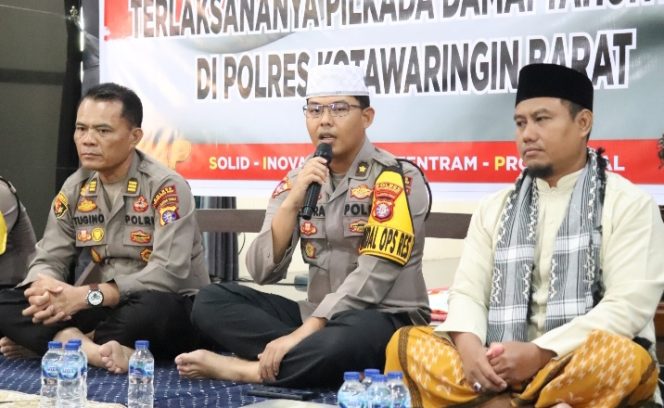 
					Wujud Syukur Pilkada Damai, Polres Kobar Gelar Doa Bersama