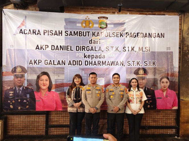 
					Pisah Sambut Kapolsek Pagedangan: AKP Daniel Digantikan AKP Galan Adid Dharmawan