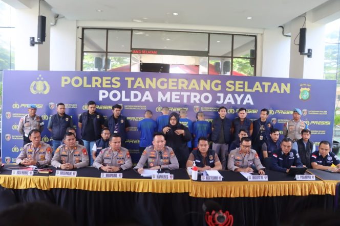 
					4 Pelaku Penyiraman Air Keras Berhasil Ditangkap Polres Tangsel