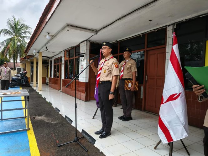 
					Pelantikan Dewan Pengurus Saka Bhayangkara Polsek Ciputat Timur, Kapolsek: Siap Membentuk Generasi Muda Berjiwa Bhayangkara