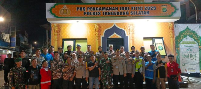 
					Polsek Ciputat Timur Amankan Malam Takbiran di Flyover Ciputat