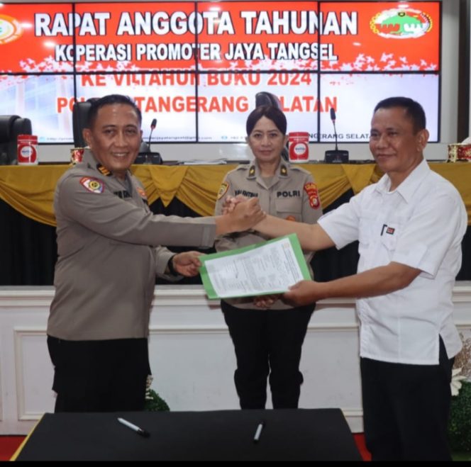 
					Rapat Anggota Tahunan Koperasi Promoter Jaya Tangsel ke-VI Berjalan Lancar