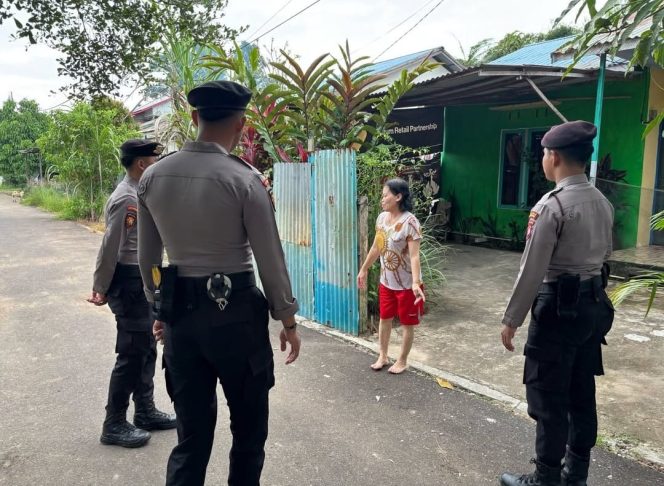
					Sat Samapta Polres Ketapang Laksanakan Patroli Sambangi Ke Rumah Warga