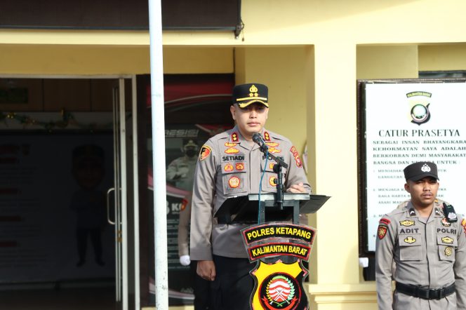 
					Peringati Hari Kebangkitan Nasional, Kapolres Ketapang Pimpin Upacara Di