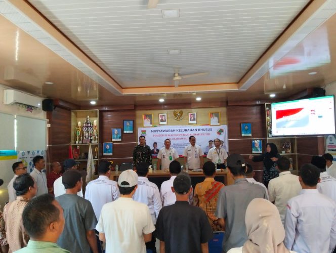 
					Babinsa Hadiri Muskelsus Pembentukan Koperasi Merah Putih di Kutajaya