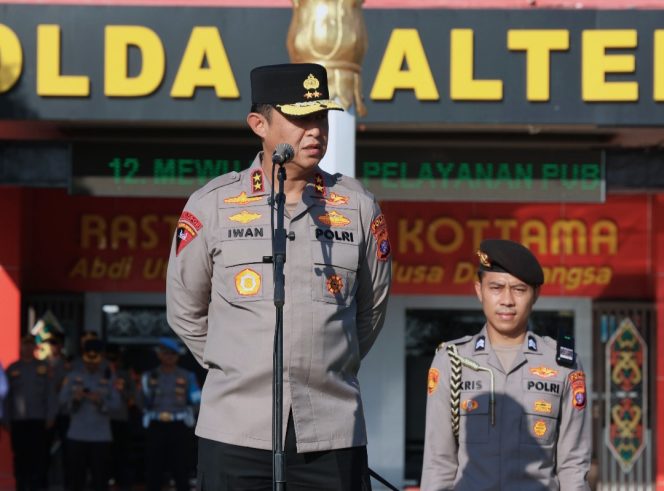 
					Pimpin Apel Pagi, Kapolda Kalteng Apresiasi Kinerja Personel dan Tekankan Pentingnya Kebersamaan Serta Kesehatan