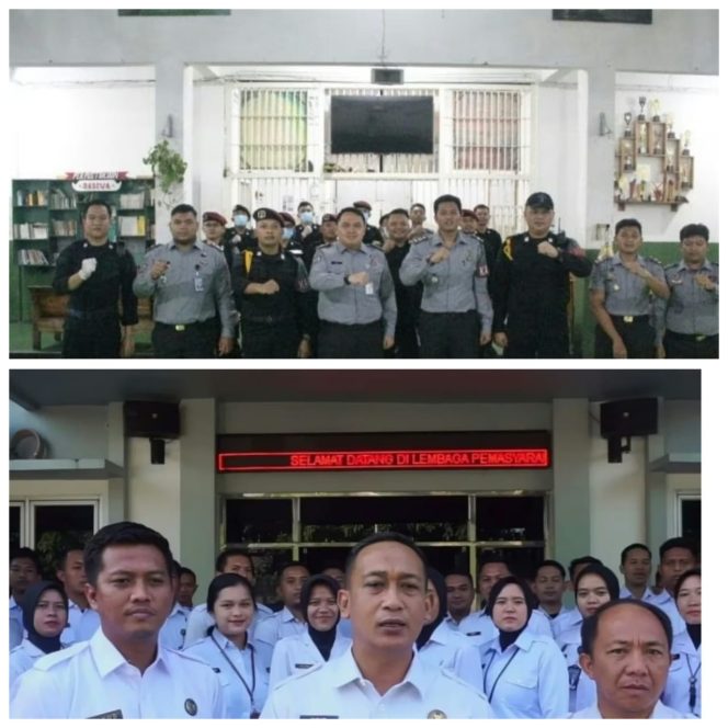 
					Kepala Lapas Cikarang Urip Dharma Yoga Bekasi Mendeklarasikan Perang Terhadap Narkoba dan HP Bagi Warga Binaan