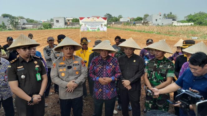 
					Dukung Ketahanan Nasional, Kapten Inf C Noya Ikut Panen Jagung Hibrida