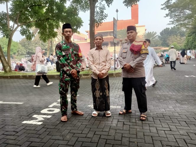 
					Pengamanan Sholat Idul Adha 1446 H di Masjid Al Aqsha Berjalan Lancar