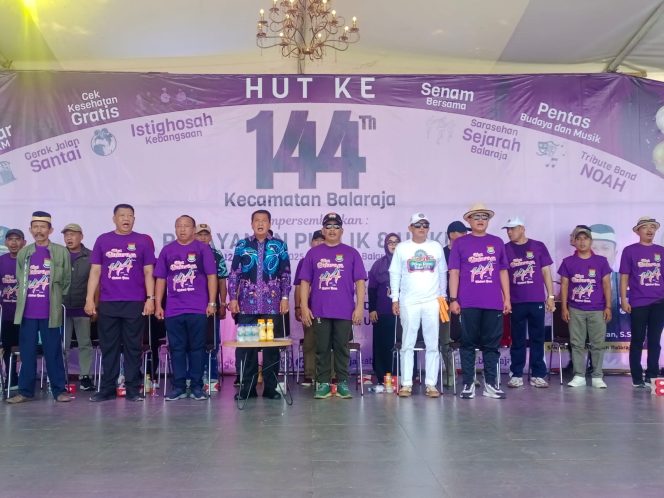 
					Danramil Hadiri HUT ke-144 Balaraja, Dorong UMKM dan Pelayanan Publik