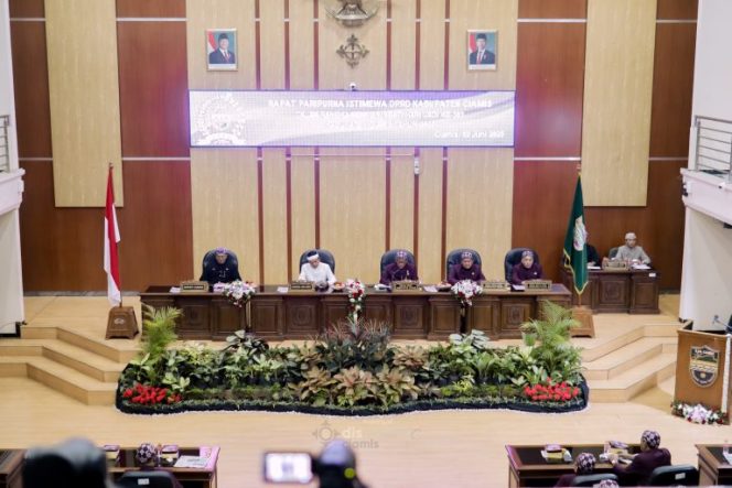 
					Momentum Hari Jadi Ciamis ke – 383, Ngarak Pataka Menuju Sidang Paripurna, Pesan Bupati Ciamis Soal Warisan Leluhur Tatar Galuh.