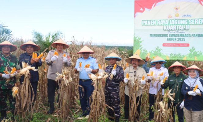 
					Polres Kobar Gelar Panen Raya Jagung Serentak Tahap Dua Di Pangkalan Lada