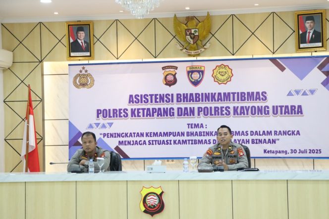 
					Perkuat Peran Bhabinkamtibmas di Tengah Masyarakat, Direktorat Binmas Polda Kalbar Kunjungi Polres Ketapang