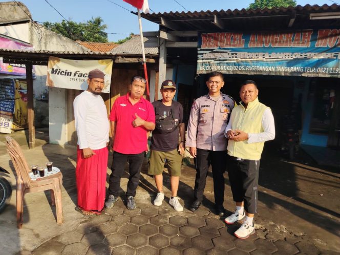 
					Bhabinkamtibmas Desa Pagedangan Laksanakan Kegiatan Cooling System dan Kunjungan DDS