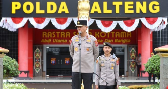 
					Pimpin Apel Pagi, Kapolda Kalteng Tekankan Penanganan Karhutla dan Pelayanan Publik