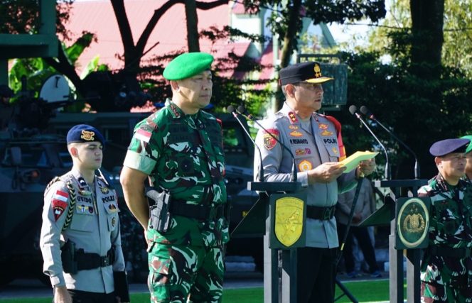 
					Gelar Pasukan VVIP, Polda Kalbar dan Kodam XII/Tanjungpura Pastikan Kunjungan Wapres Gibran Berjalan Aman dan Lancar