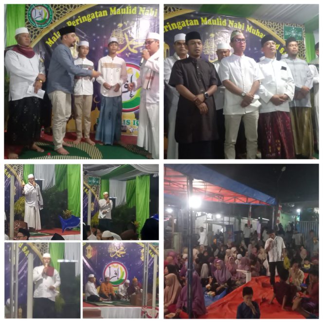 
					Peringatan Maulid Nabi Muhammad S.A.W 1447 H Hadir Ketua LPM Salim Samsudin Bersama Majelis Iqro Dengan Tema Maulid Adalah Ajang Untuk Introspeksi Diri Dan Memperkuat Iman