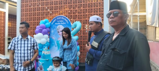 
					Ulang Tahun Azzahra, Putri Ketua BPPKB Banten DPRt Pinangsia Dihadiri Ketua FWJI Korwil Jakbar di Lokbin Kota Tua