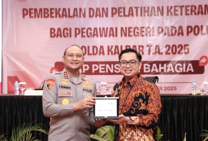 
					Siap Pensiun Bahagia”, Polda Kalbar Bekali Personel Polri dan ASN Polri Jelang Purna Tugas dengan Pelatihan Keterampilan
