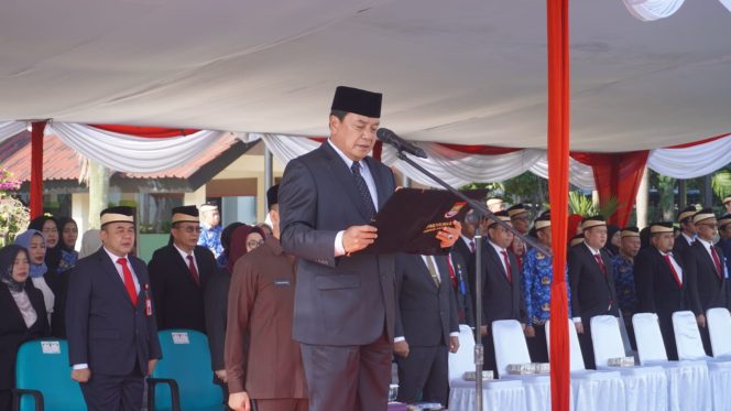 
					Ribuan Peserta Ikuti Upacara Hari Kesaktian Pancasila di Tigaraksa