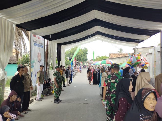 
					Pastikan Aman, Babinsa Koramil 10/Sepatan Monitoring Santunan Anak Yatim Piatu