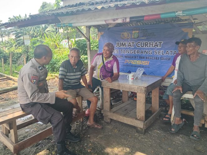 
					Dekat dengan Warga, Polsek Pagedangan Gelar Jum’at Curhat untuk Dengar Aspirasi dan Cari Solusi