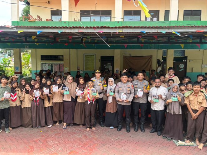 
					Pamapta Polres Tangsel Gelar Sosialisasi Anti Bullying, Anti Narkoba, dan Cegah Tawuran