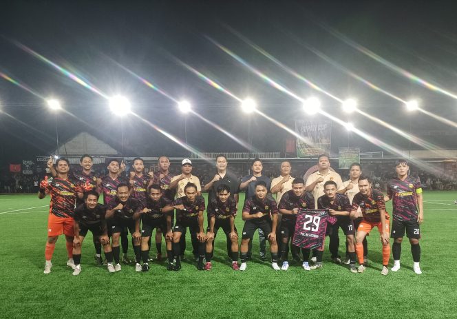 
					Polres Kobar, “Grand Final Piala Bupati Cup Mini Futball KSMI 2025 ,; Bhayangkara Fc Raih Juara 2