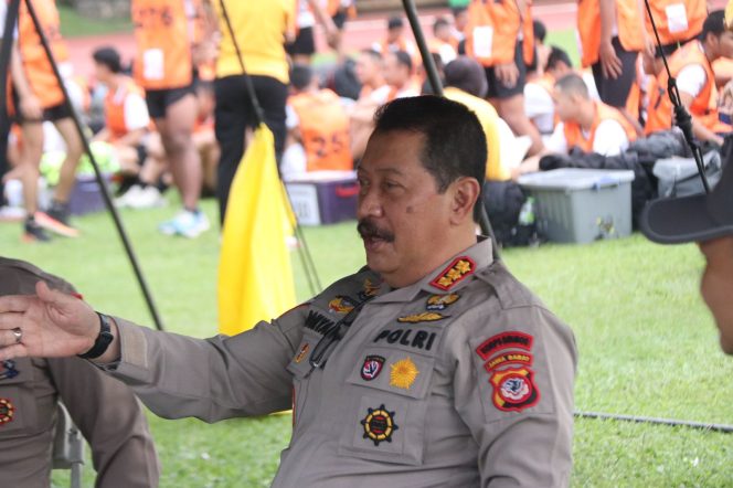 
					Dansat Brimob Polda Jabar Cek Seleksi Jasmani Calon Bintara Brimob