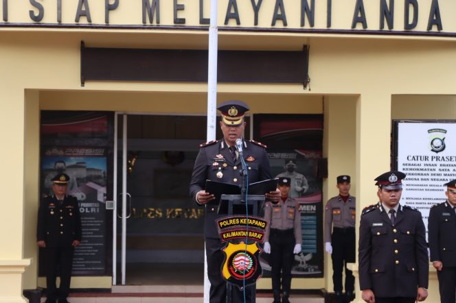 
					Mewakili Kapolres, Wakapolres Ketapang Pimpin Pelaksanaan Upacara Peringatan Hari Ibu ke-79 Tahun 2025