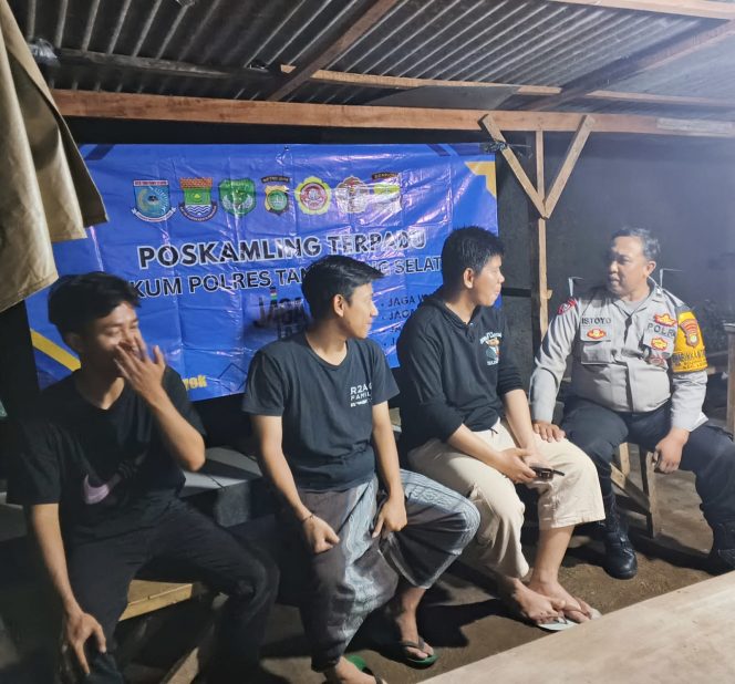 
					Cek Poskamling Terpadu, Bhabinkamtibmas Polsek Legok Perkuat Sinergi Jaga Keamanan Lingkungan