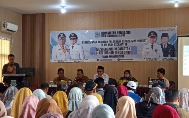 
					Musrenbang Pamulang 2026 di Benda Baru Fokus Penguatan Posyandu, Infrastruktur Sekolah, dan Pengelolaan Sampah