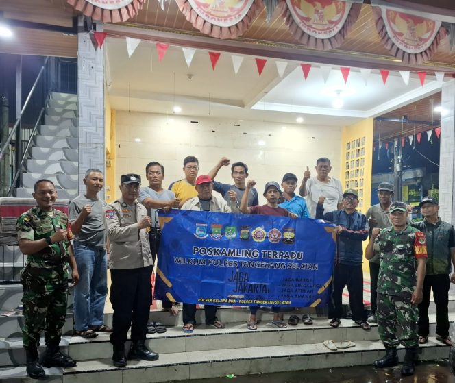 
					Pengecekan Poskamling Terpadu, Bhabinkamtibmas Bojong Nangka Ajak Warga Aktif Jaga Kamtibmas