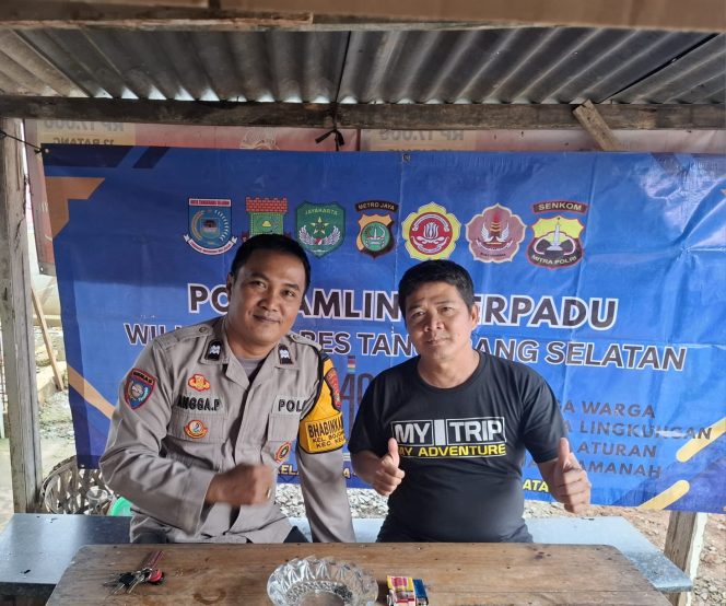 
					Bhabinkamtibmas Cek Poskamling Terpadu RW 31 Bojong Nangka, Perkuat Sinergi Jaga Kamtibmas