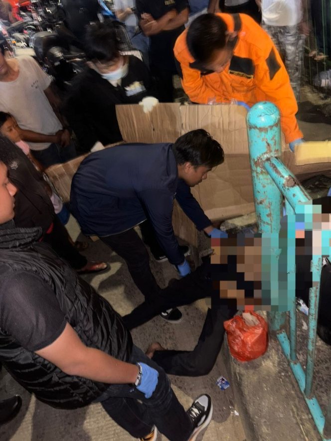 
					Pria Ditemukan Meninggal Dunia di Depan Pasar Ciputat, Polisi Lakukan Cek TKP