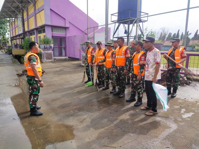 
					Kodim 0510/Trs Terus Lakukan Darurat Penanganan Sampah di Wilayah