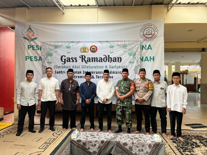 
					Berbagi Berkah Ramadan, Bhabinkamtibmas Pondok Cabe Ilir Hadiri Bakti Sosial GAAS di Ponpes Nur Medina Pamulang