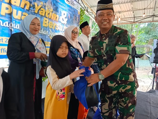 
					Kapten Inf Triyadi Hadiri santunan Anak Yatim Yang Diselenggarakan DPC KWRI Kabupaten Tangerang