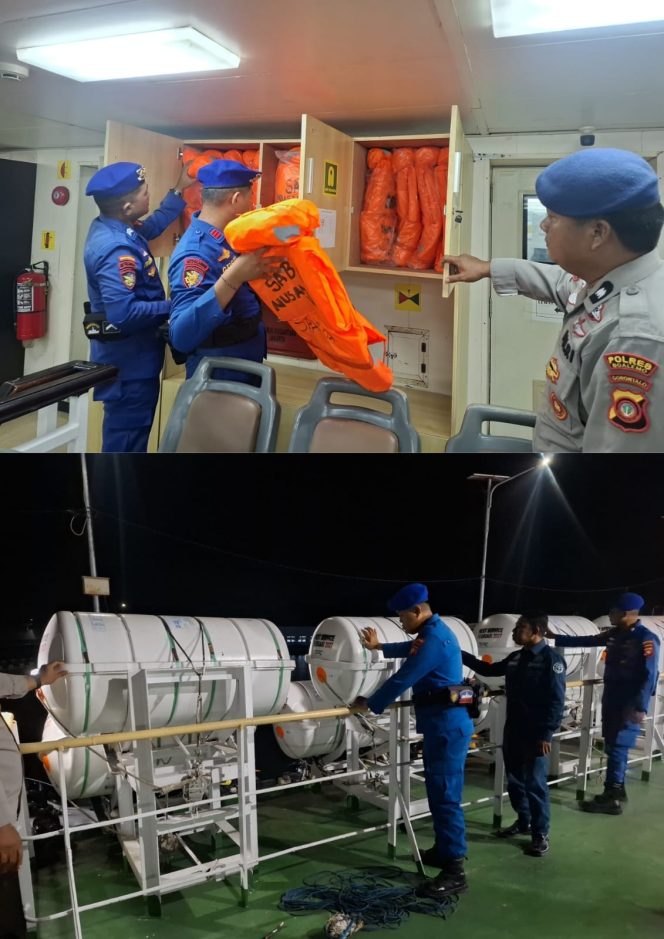 
					Polairud Pastikan Alat Keselamatan Kapal Layak di Gunakan 