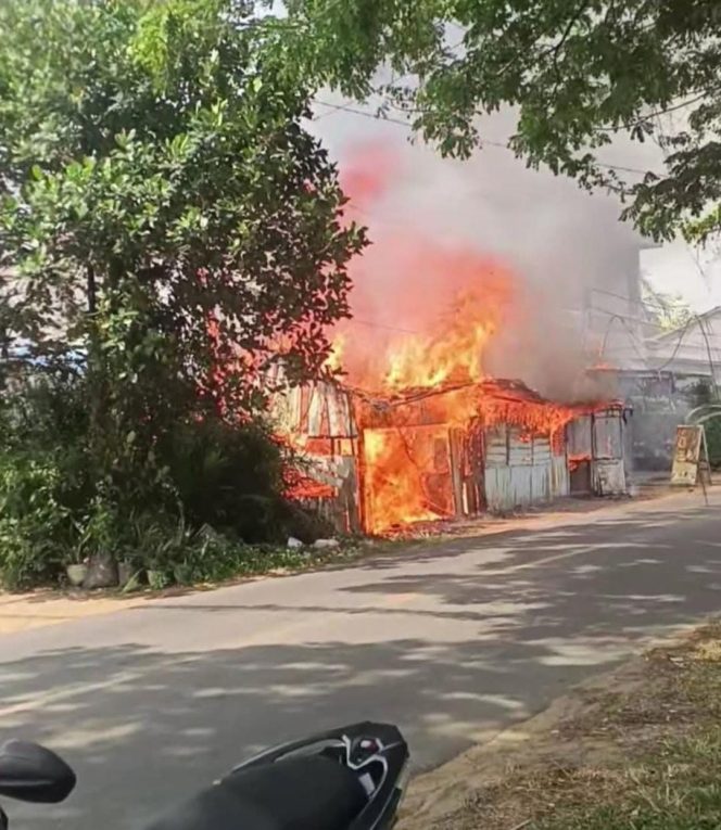 
					Dalam Sehari, Dua Rumah Di Ketapang Habis Dilalap Sijago Merah