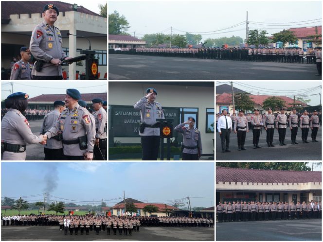 
					Brigjen Pol. Donyar Kusumadji Pimpin Apel Gabungan : Perkuat Soliditas dan Kebersamaan Personel