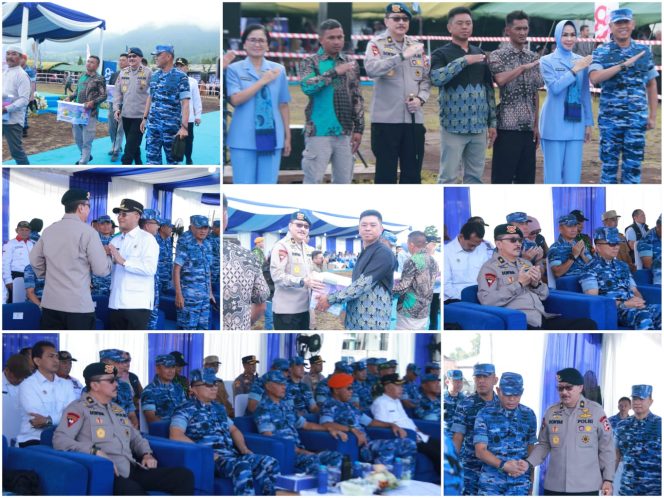 
					Dansat Brimob Jabar Hadiri Bhakti Sosial HUT ke-80 TNI AU di Kab. Bandung Barat