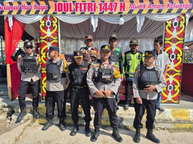 
					Polsek Pangkalan Banteng Gelar patroli Gabungan Dan Pos Pengamanan Menjelang Hari Raya Idul Fitri 