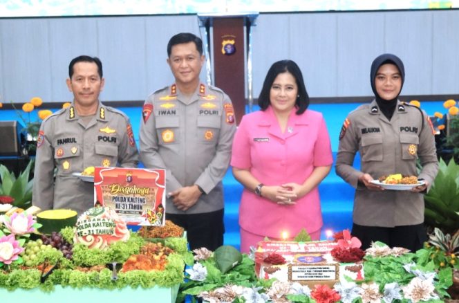 
					Rayakan HUT Ke-31, Polda Kalteng Gelar Syukuran Sederhana