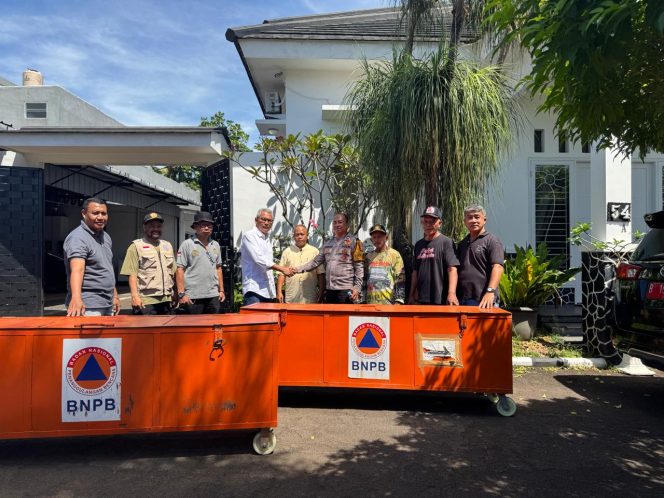 
					Silaturahmi Bhabinkamtibmas dengan BNPB, Perkuat Sinergi dalam Penanggulangan Bencana