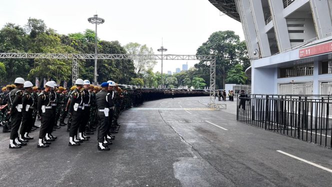 
					2.730 Personel Jaga Persija Vs Persebaya di GBK, Lalin Disiapkan Situasional