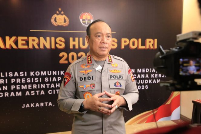 
					Wakapolri Tekankan Transformasi Digital dan Penguatan SDM pada Rakernis Humas Polri 2026